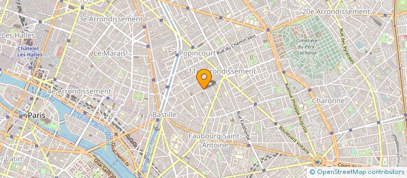 localisation de l'entreprise BESTSERV HOSTING SOLUTIONS  PARIS