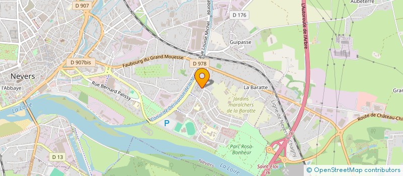 localisation de l'entreprise BESTWAY ENVIRONNEMENT à NEVERS