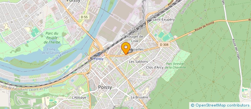 localisation de l'entreprise BESTWAY SERVICE  POISSY