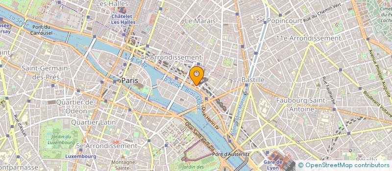 localisation de l'entreprise BESURF à PARIS