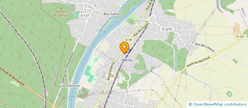 localisation de l'entreprise BET ARCADE  HERICY