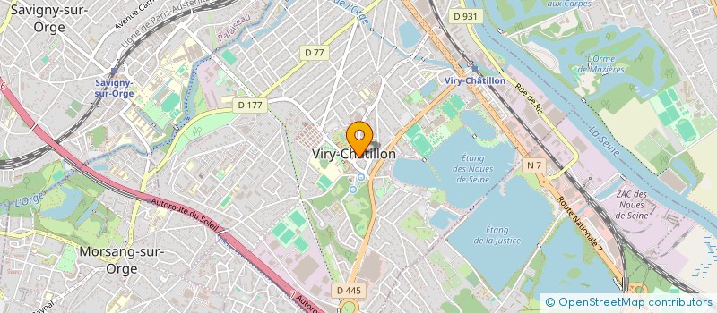 localisation de l'entreprise BET BULUT à VIRY-CHATILLON