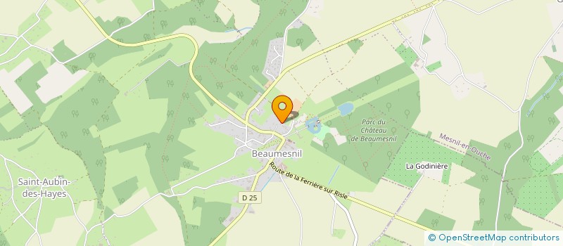 localisation de l'entreprise BET CECT  MESNIL-EN-OUCHE