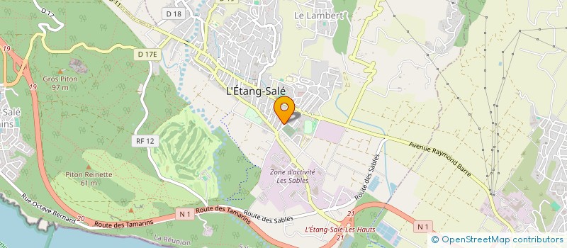 localisation de l'entreprise BET CHADRIN FREDERIC à L'ETANG-SALE