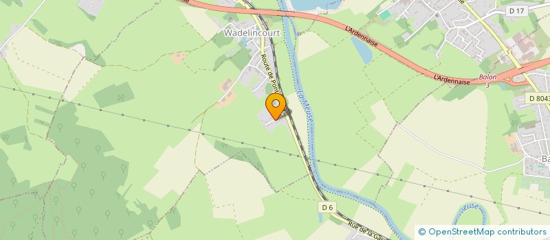 localisation de l'entreprise BET & CLOUX  WADELINCOURT