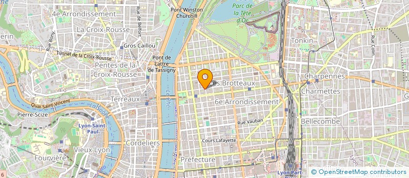 localisation de l'entreprise BET ECMO à LYON