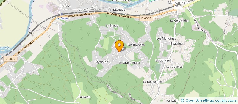 localisation de l'entreprise BET ENERGIES ETUDES & CONSEILS  PERIGUEUX