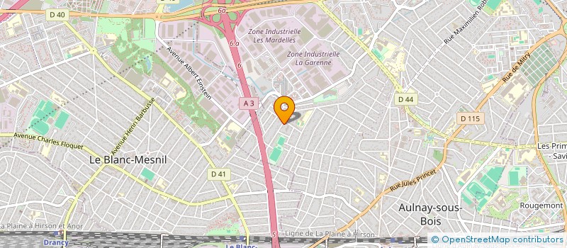 localisation de l'entreprise BET FAKED à AULNAY-SOUS-BOIS