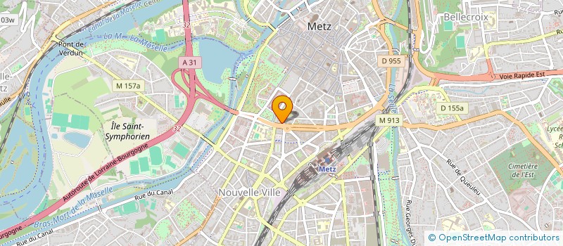 localisation de l'entreprise BET GRAYA  METZ