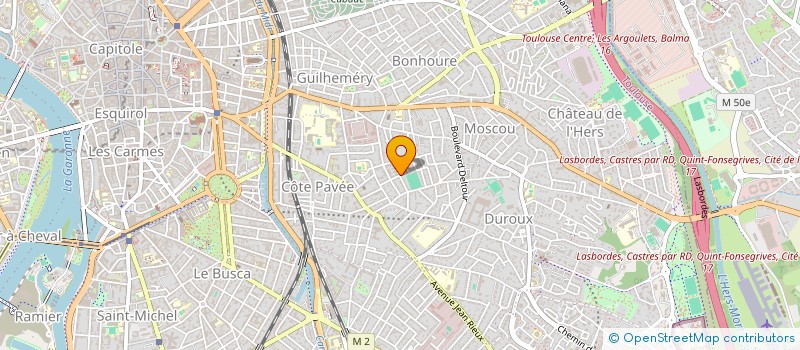 localisation de l'entreprise BET IRIS INGENIERIE à TOULOUSE