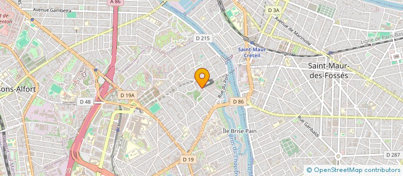 localisation de l'entreprise BET J ANDRE à CRETEIL