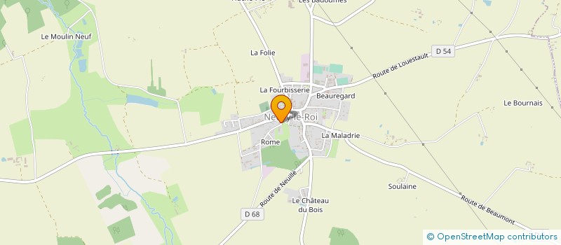 localisation de l'entreprise BET KATEK  NEUVY-LE-ROI