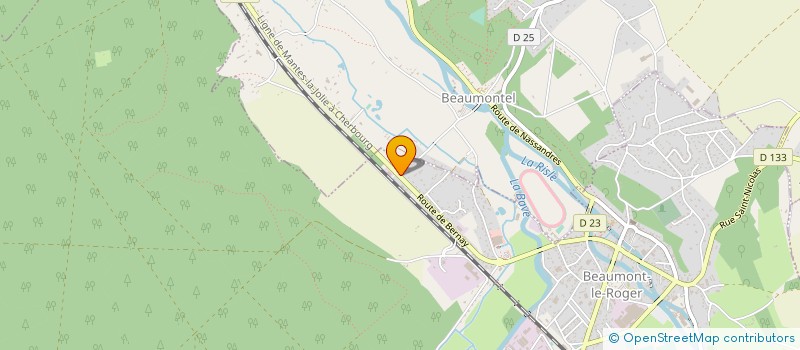 localisation de l'entreprise BET LE SEGUILLON à BEAUMONT-LE-ROGER