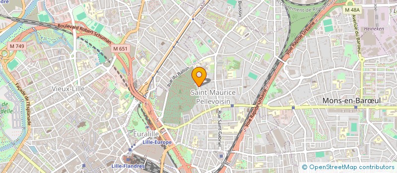 localisation de l'entreprise BET MANAGEMENT à LILLE