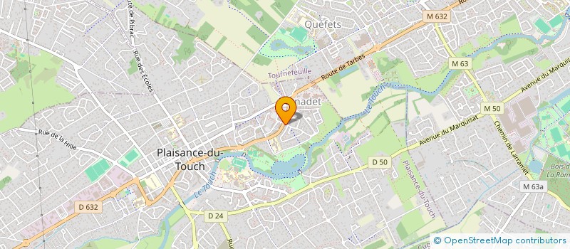 localisation de l'entreprise BET.METRIA  TOULOUSE