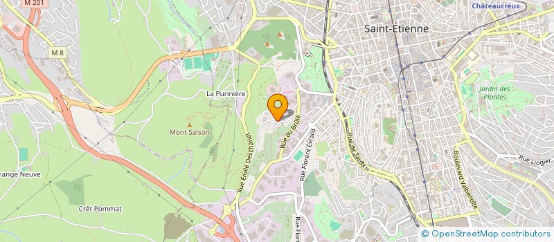 localisation de l'entreprise BET NR CONSEIL & THERMIQUE à SAINT-ETIENNE