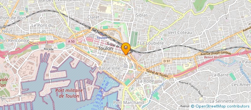 localisation de l'entreprise BET OPERA  COGOLIN