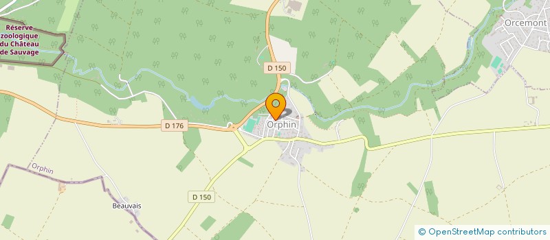 localisation de l'entreprise BET RICFE à ORPHIN