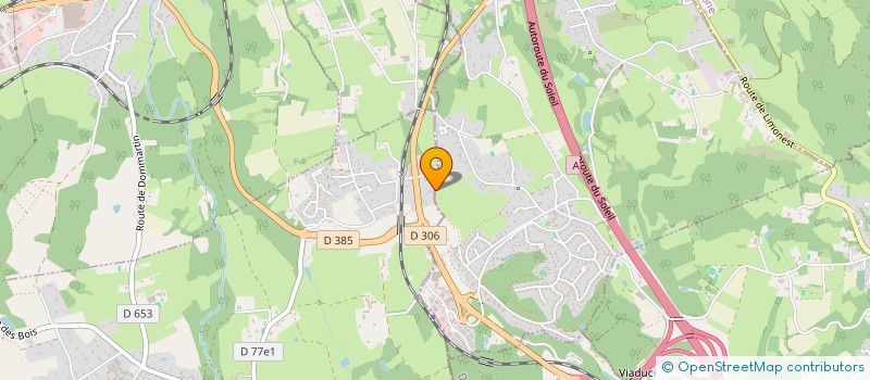 localisation de l'entreprise BET ROBINET  DOMMARTIN
