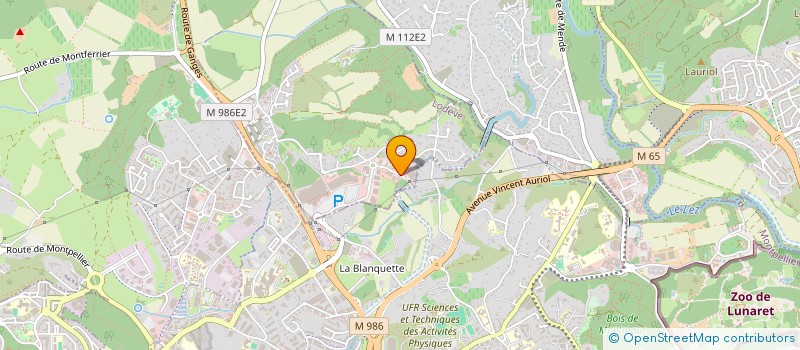 localisation de l'entreprise BET RUIZ GROUPE à SAINT-CLEMENT-DE-RIVIERE