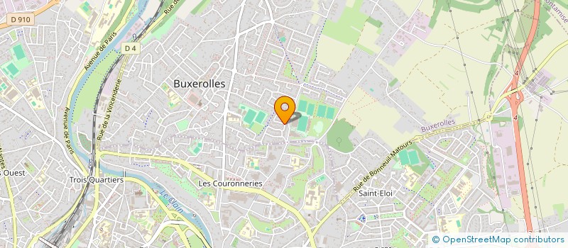 localisation de l'entreprise BET TOUCHARD à BUXEROLLES