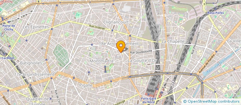 localisation de l'entreprise BETA à PARIS