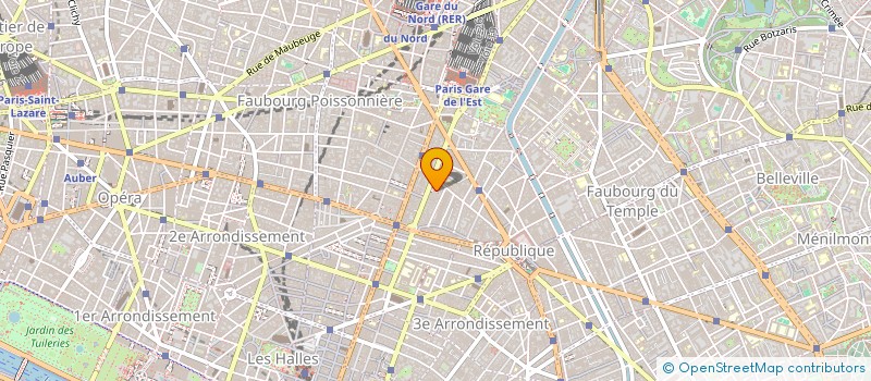 localisation de l'entreprise BETA  PARIS