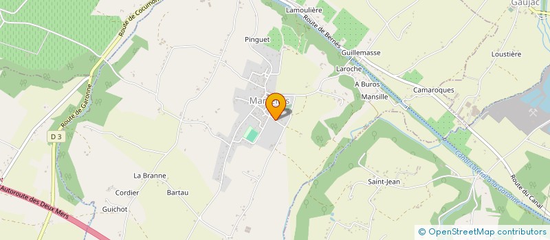 localisation de l'entreprise BETA  MARCELLUS