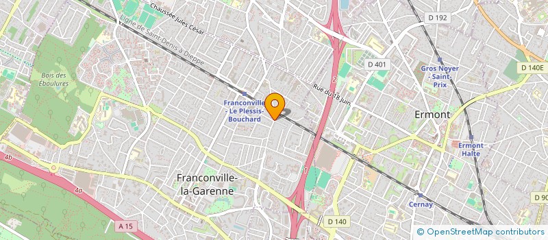 localisation de l'entreprise BETA ARCHITECTURE  FRANCONVILLE