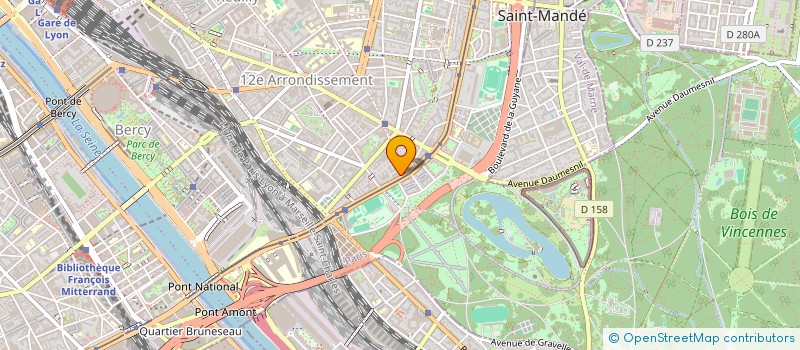 localisation de l'entreprise BETA CONCEPT à PARIS