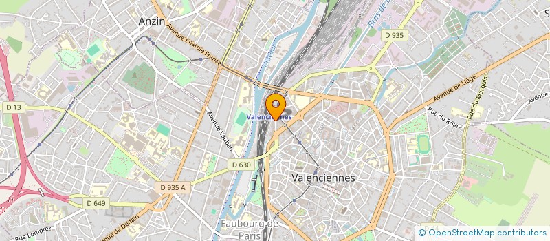 localisation de l'entreprise BETA CONNECT  VALENCIENNES