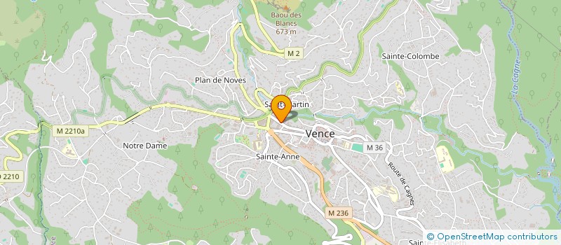 localisation de l'entreprise BETA FACADE  VENCE