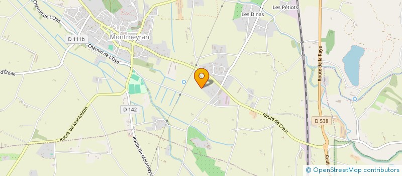 localisation de l'entreprise BETA-PRESTA  MONTMEYRAN