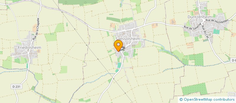 localisation de l'entreprise BETAC  SAESSOLSHEIM