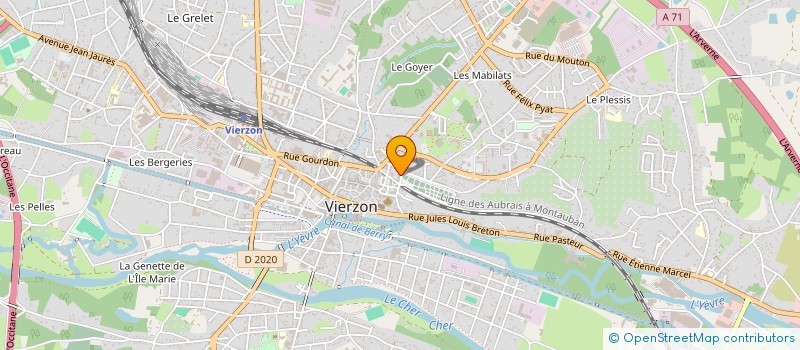 localisation de l'entreprise BETACH SECURITE à VIERZON