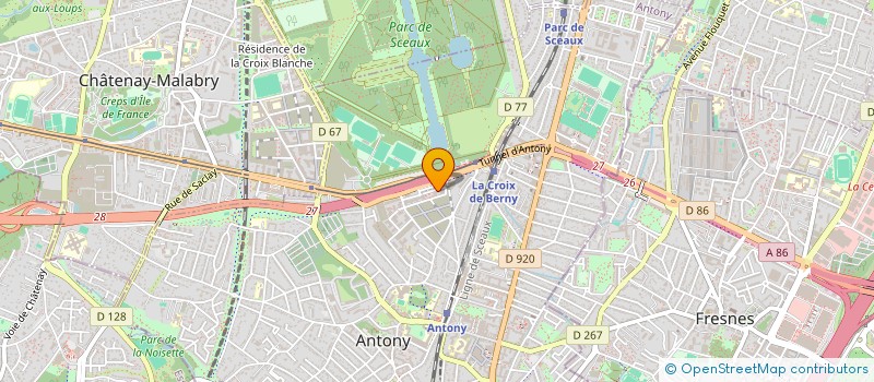 localisation de l'entreprise BETAFENCE HOLDING SAS à ANTONY