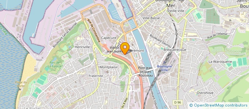 localisation de l'entreprise BETAFISK à BOULOGNE-SUR-MER