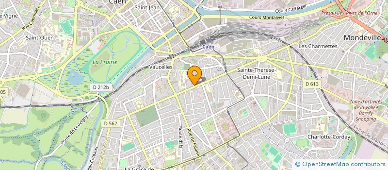 localisation de l'entreprise BETAGAMA à CAEN