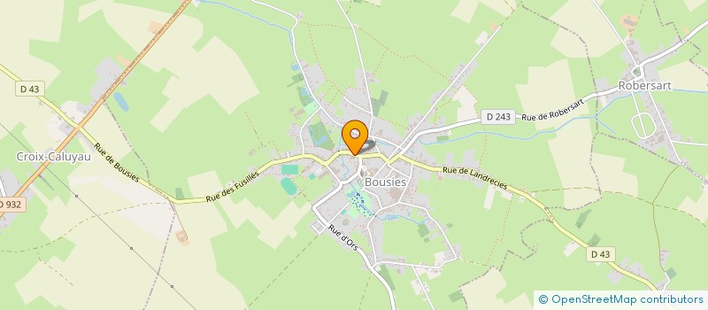 localisation de l'entreprise BETAIL OVINS VIANDE ELEVAGE  BOUSIES