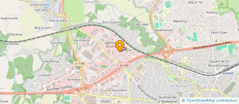 localisation de l'entreprise BETAILOR à VANNES