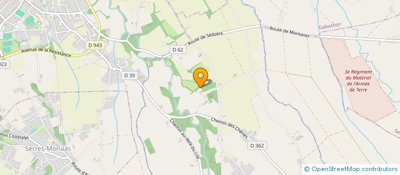 localisation de l'entreprise BETAT-MAESTRI  OUILLON