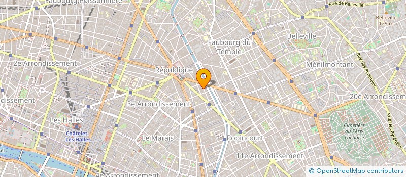 localisation de l'entreprise BETAVITA  PARIS