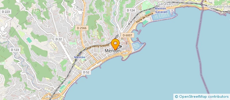 localisation de l'entreprise BETAZUR  MENTON