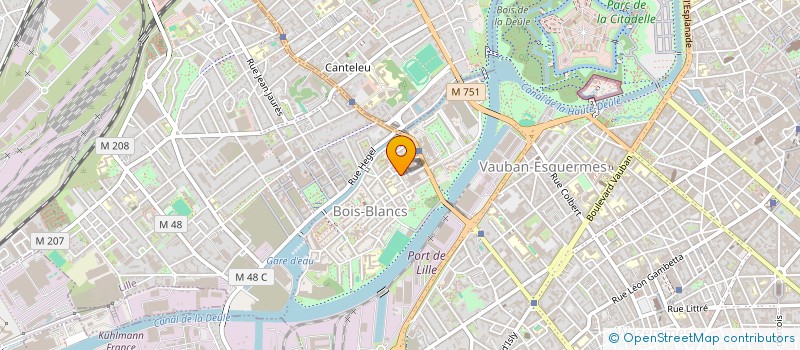 localisation de l'entreprise BETB INGENIERIE  LILLE