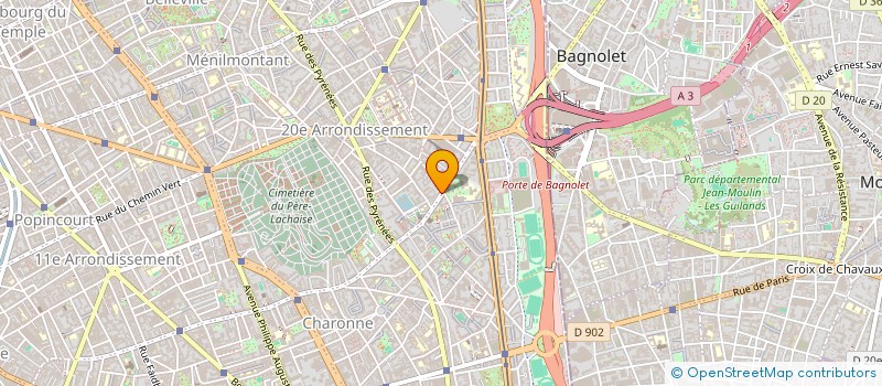 localisation de l'entreprise BETC INTERNATIONAL  PARIS