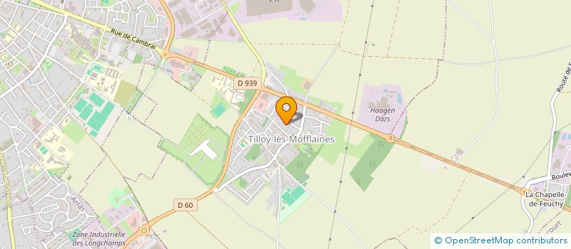 localisation de l'entreprise BETCAD à ARRAS