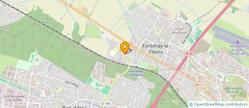 localisation de l'entreprise BETCOMNET à FONTENAY-LE-FLEURY