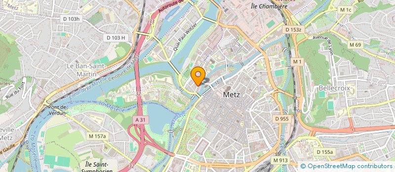 localisation de l'entreprise BETE NOIRE  METZ