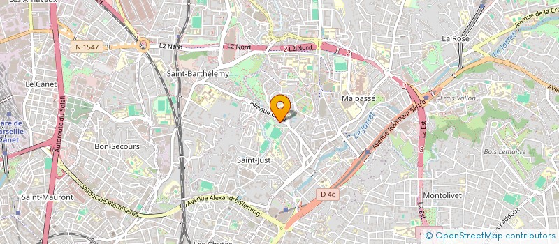 localisation de l'entreprise BETECH MEDITERRANEE à MARSEILLE