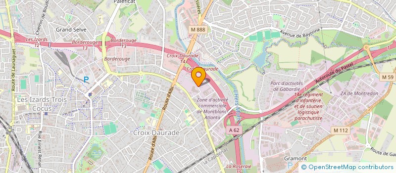 localisation de l'entreprise BETEM IN à TOULOUSE